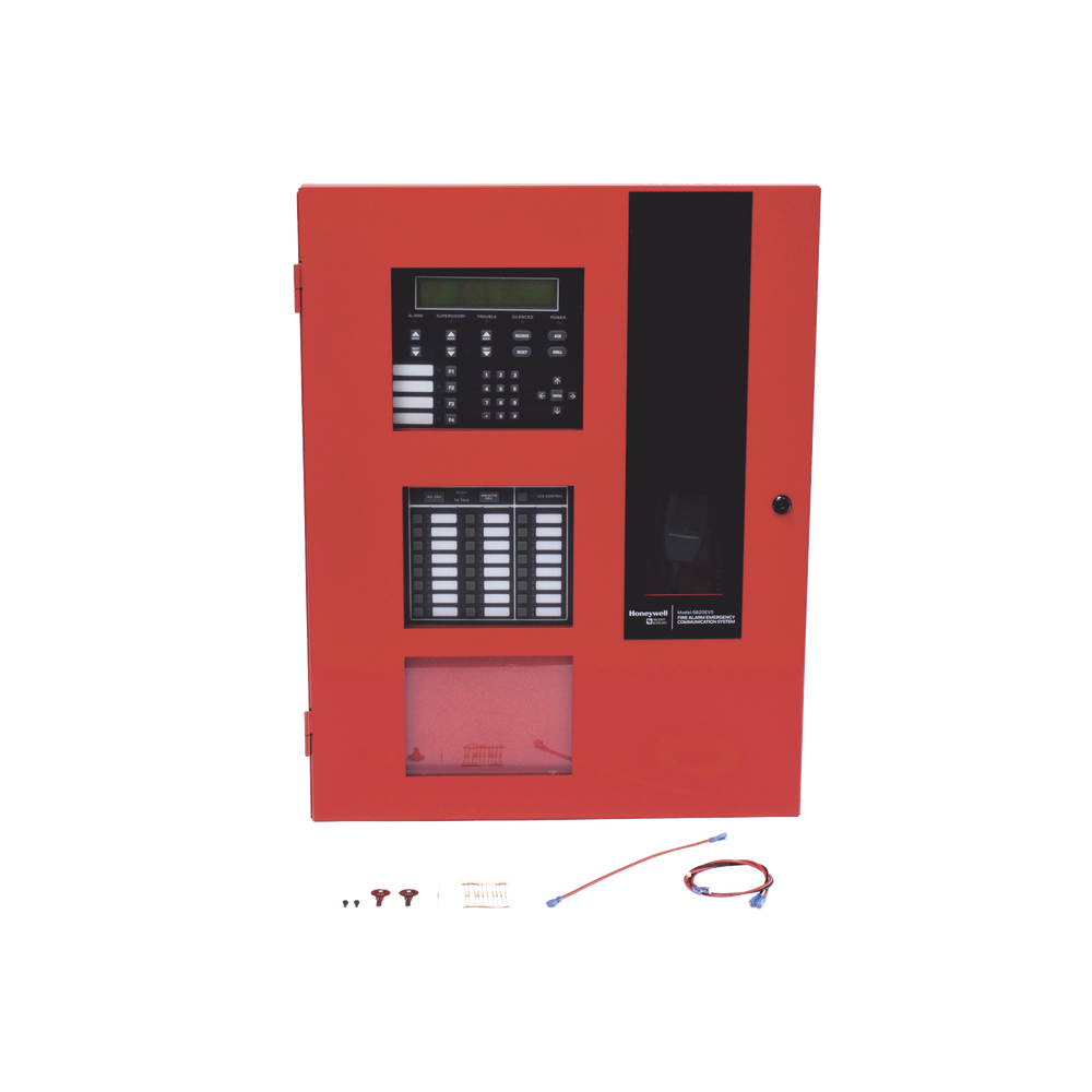 Addressable Fire Detection Panel / 318 Points: 159 Detectors and 159 Modules with SK Technology / Expandable up to 1110 Points / Integrated Voice Notification System (Requires Amplifier)