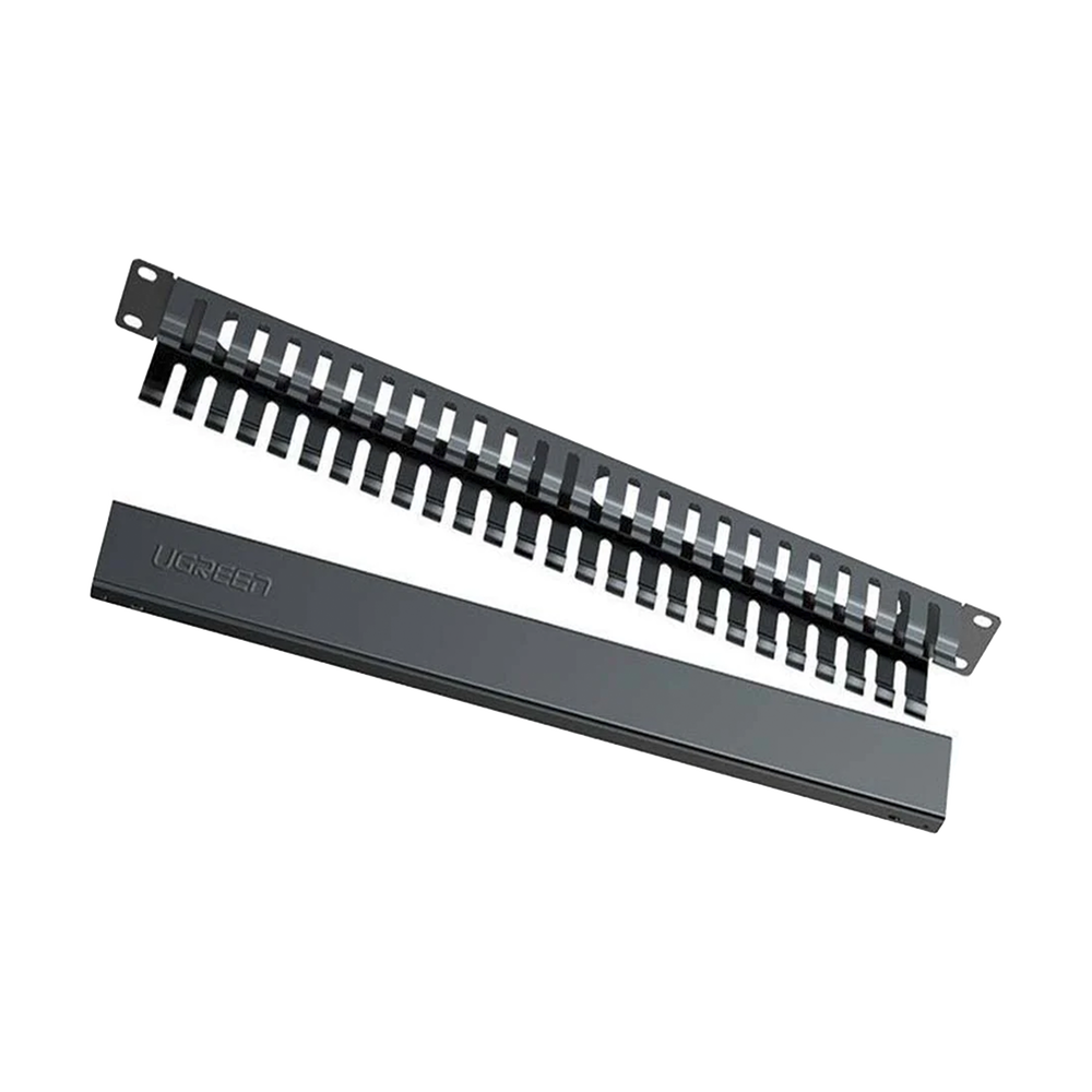 24/50-Port Ethernet Cable Management Rack