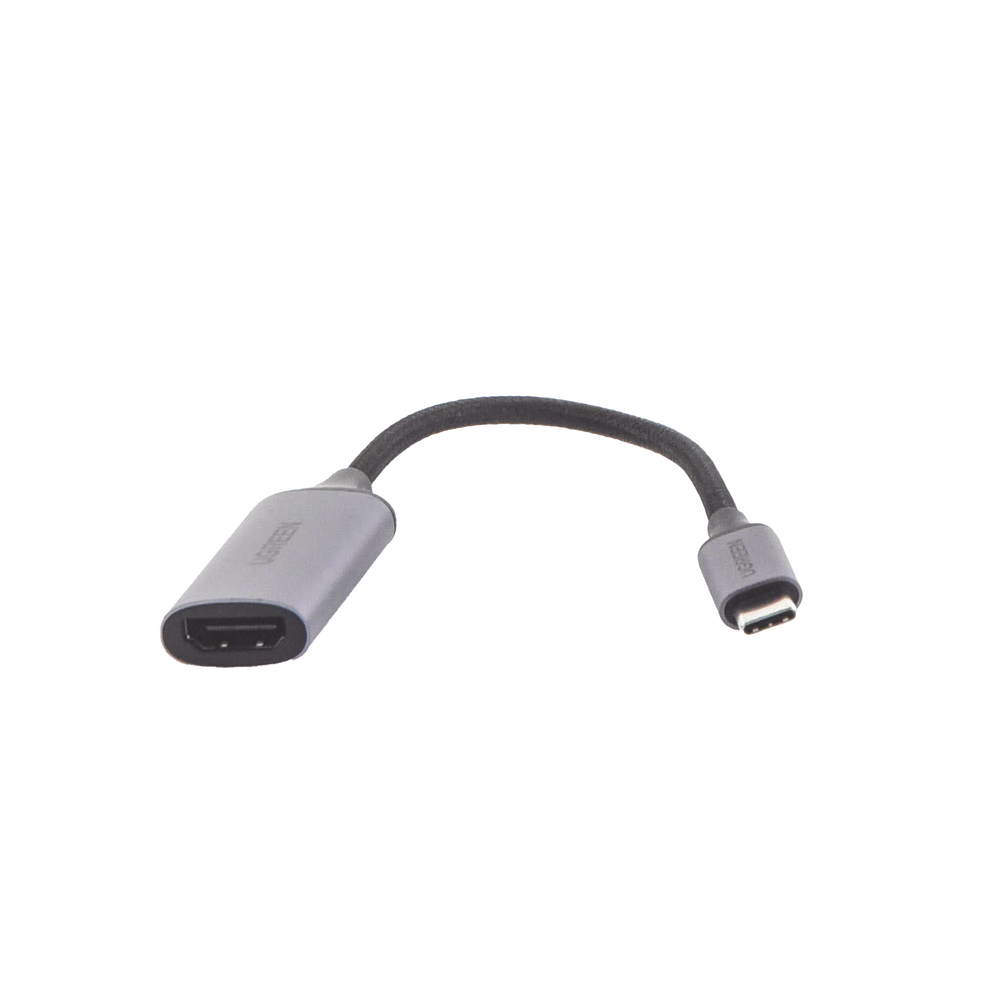 Cable Adaptador USB C a HDMI 4K@60Hz / Convertidor Thunderbolt 3 / Caja de Aluminio / HDMI V2.0 / 3D / Longitud del cable 10cm