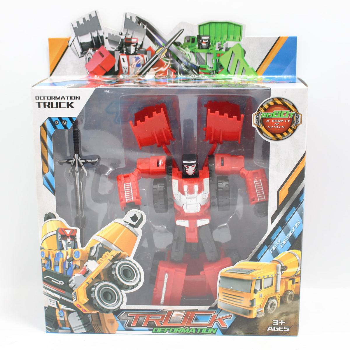 Robot Transformer de Construccion