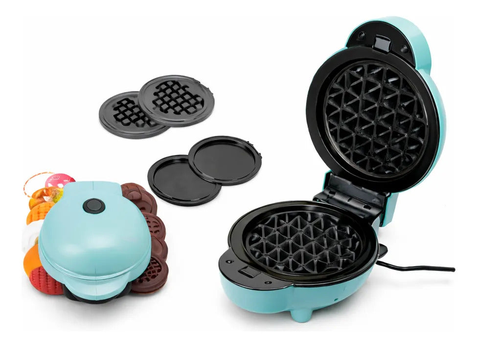 Waflera moldes intercambiables 3 en 1