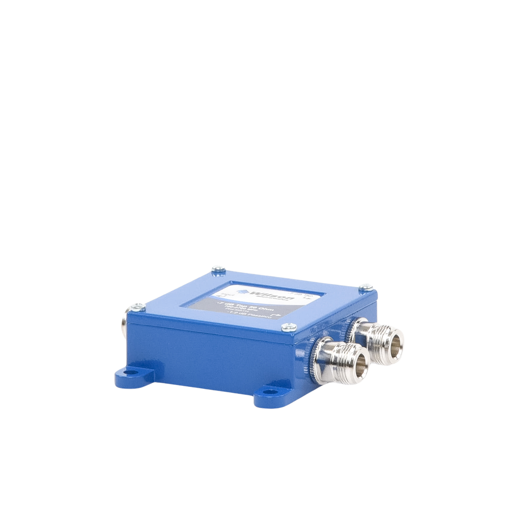 TAP -7 dB splitter with a frequency range of 700 to 2500 MHz. Ideal for splitting antennas with different coaxial cable lengths. 50 Ohm. N Female connectors.