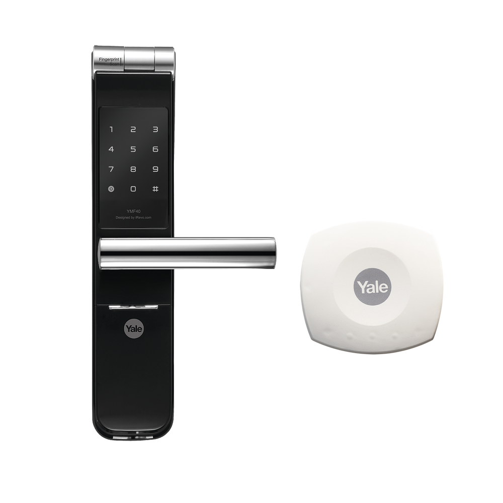 YMF40 Hub Kit with Handle Lock: Code, Biometrics and Smartphone Opening Anywhere in the World