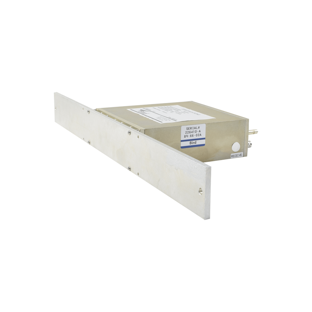 Filtro Preselector Tx/Rx, 430-450 MHz, 1 MHz de Ancho de Banda, 3 Cavidades de 2 in, BNC Hembras.