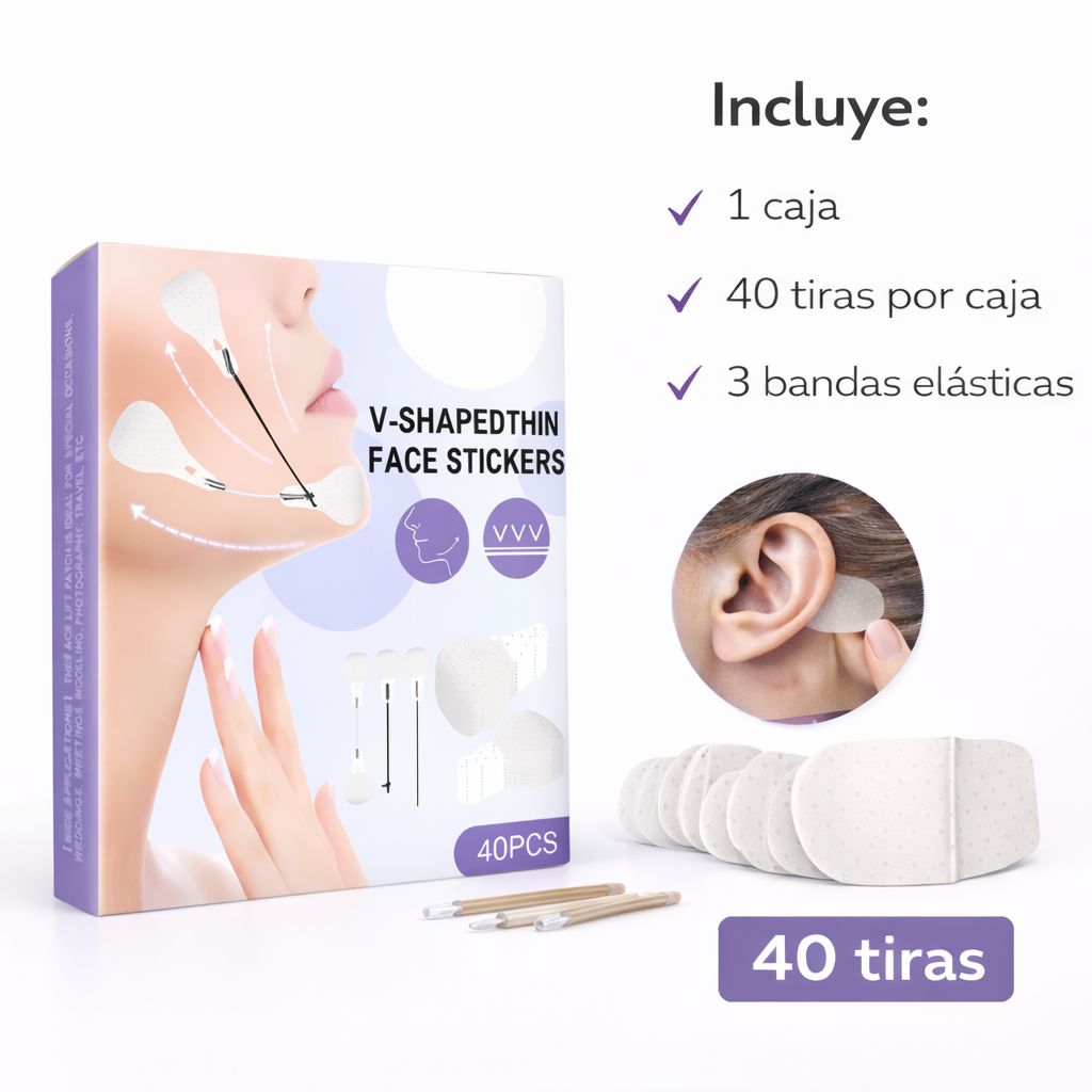 Cinta adhesivs lifting efecto botox