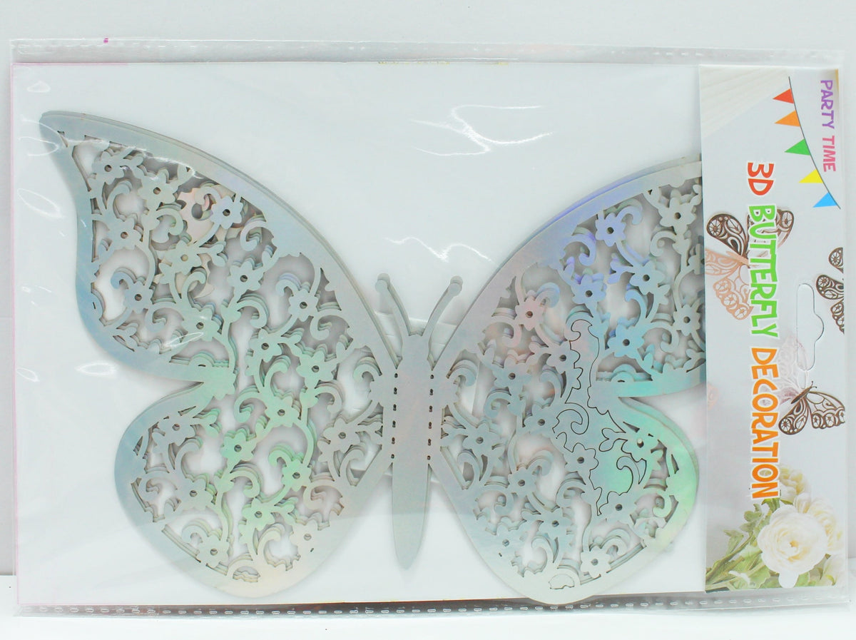 Mariposa decorativa de 20cm
