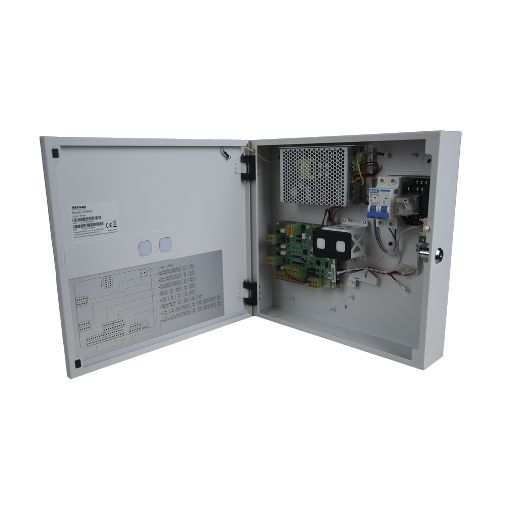 Controlador de Acceso para 4 puertas / 50,000 tarjetas / Servidor Web