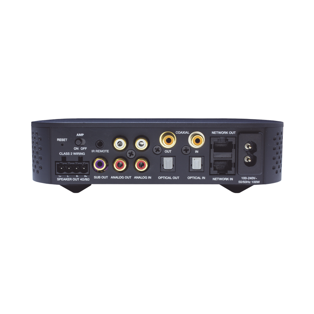 Amplificador una Zona, 2 Canales, 50 W por Canal, con Chromecast, Alexa Cast, Airplay, Spotify Connect: funciona con Google Assist