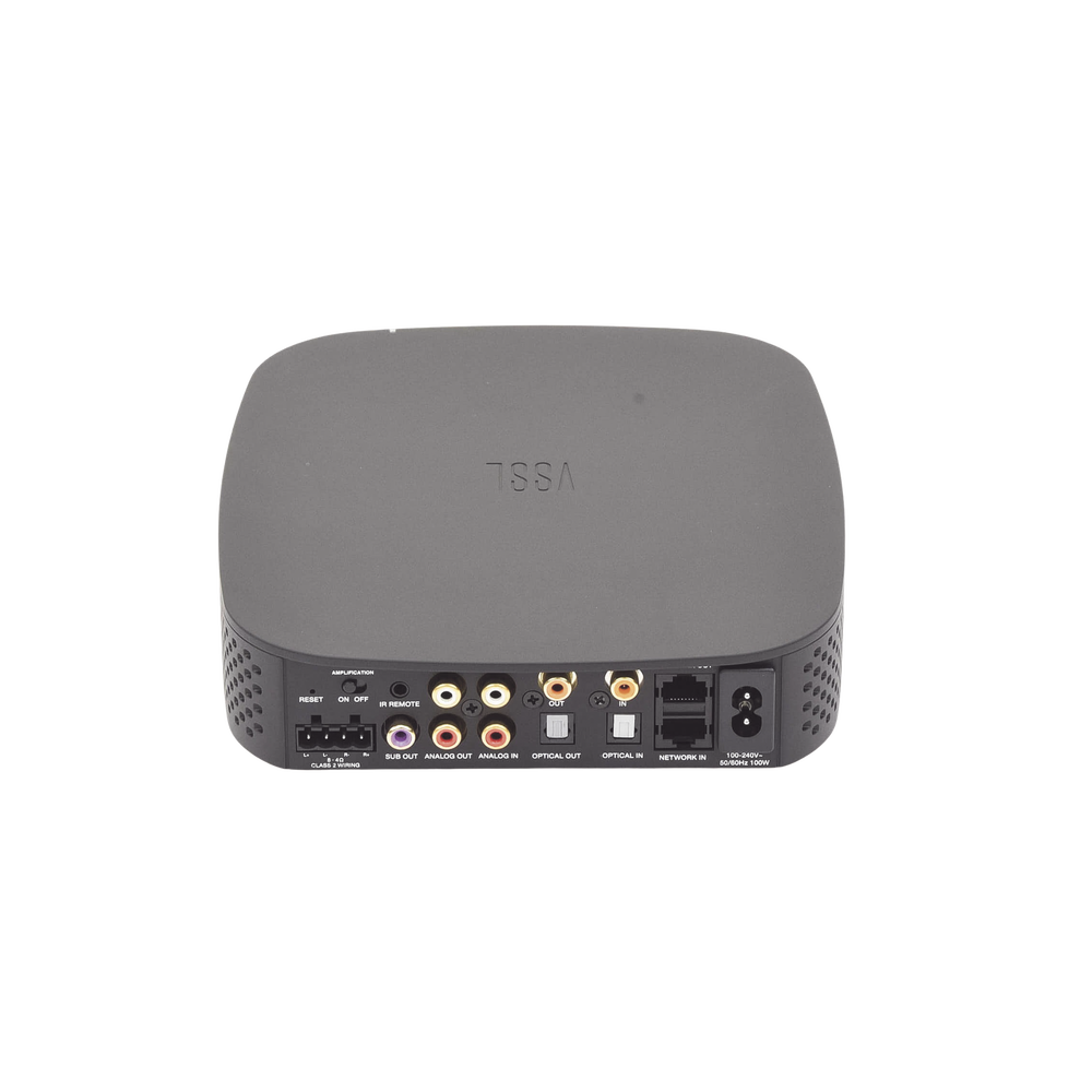 Amplificador una Zona, 2 Canales, 50 W por Canal, con Chromecast, Alexa Cast, Airplay, Spotify Connect: funciona con Google Assist