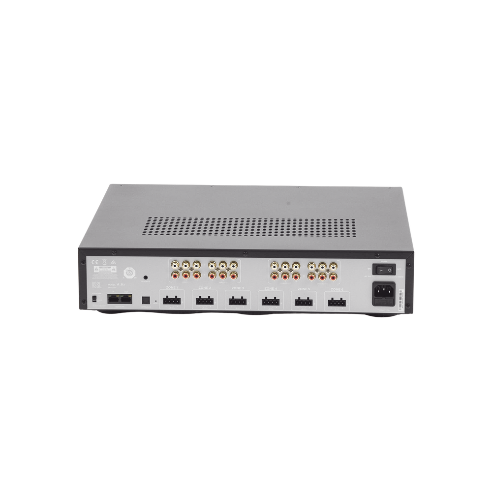 VSSL 6 zonas, 12x50W, con Chromecast incorporado, Airplay, Spotify Conn en cada zona - funciona con GoogleAsst
