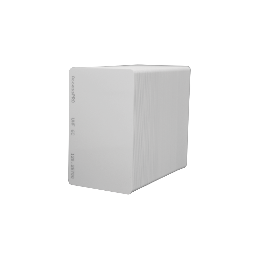 UHF Card-type Tag for long-range readers 900 MHZ / EPC GEN 2 / ISO 18000 6C / Not printable / Does not include card holder