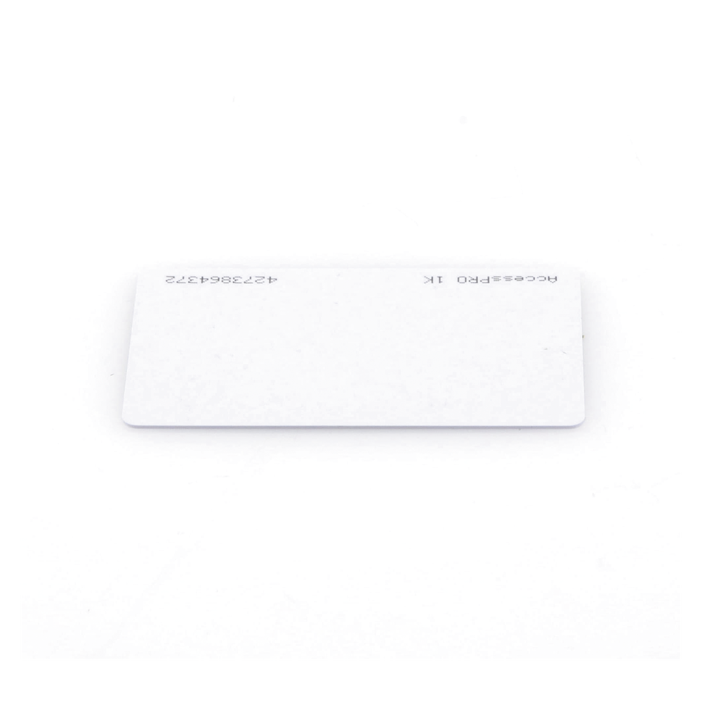 MIFARE Classic Card / ISO Card Type / 1Kb Memory / Printable / Frequency 13.56 MHz / CR80 Format