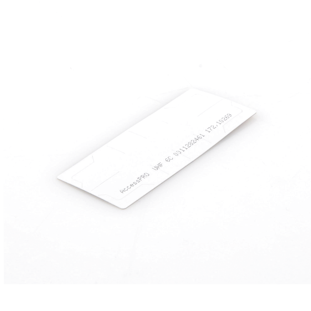 UHF Adhesive Tag / EPC Gen 2 / Adheres to Vehicle Glass / Compatible with PRO12RF and PRO6RF Long Range Readers