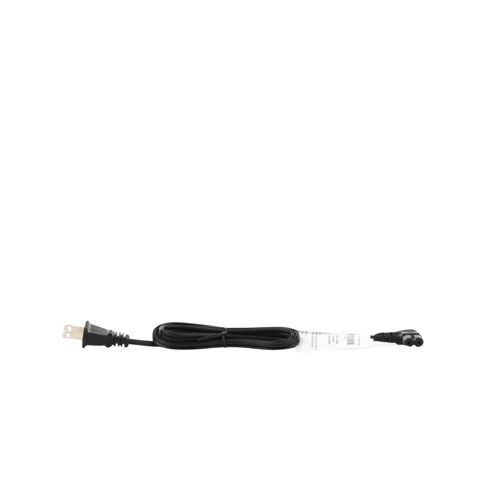 Cable de Alimentación Eléctrica para 120-240 Vca / 1 Metro / 2 Clavijas tipo Americano / Conector en Forma tipo L