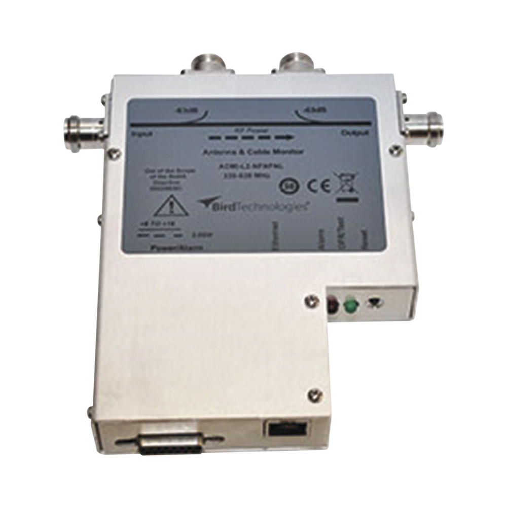 Monitor de Antena y Cable con Alarma, 136-225 MHz, 100 Watt, N Hembra/ N Hembra/ N Hembra, 12 Vcd.