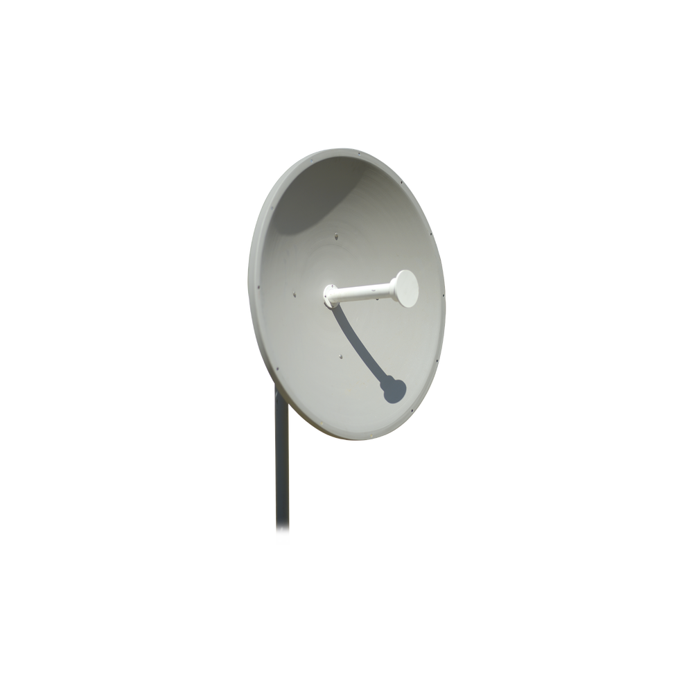 Antena Direccional de 60 cm de Diámetro para frecuencia de 4.9 a 6.2 GHZ, 30 dBi (Slant: 45°).
