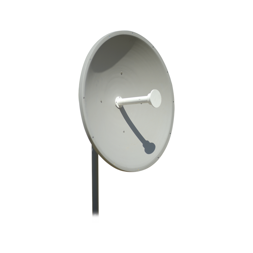 Antena Direccional de 1 m. de Diám. 34 dBi para frecuencia de 4.9 a 6.2 GHZ (Slant:45°).