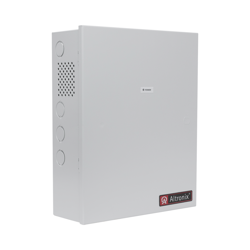 24 Vdc @ 10 A power supply / With backup battery capability / 1 output / Batteries required / Input voltage: 115 Vac.