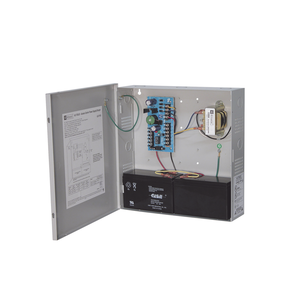 Power supply for access control 12/24 VDC @ 1.75 A