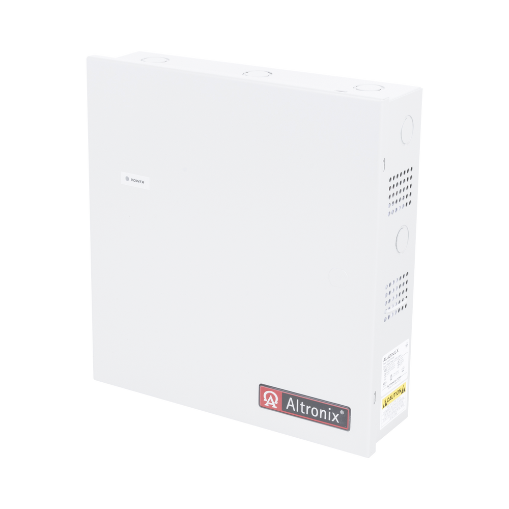 12 Vdc @ 4 A or 24 Vdc @ 3A power supply / 1 output / With backup battery capability / Batteries required