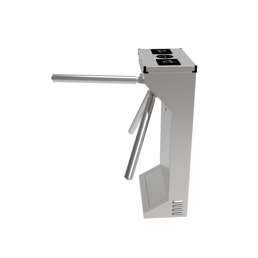 Stainless Steel Industrial Turnstile / Bi-directional / Heavy Duty / Space for Proximity Reader
