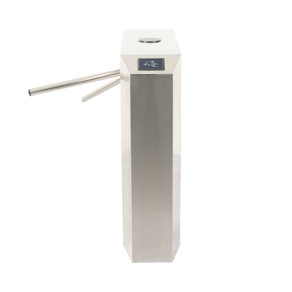 Stainless Steel Industrial Turnstile / 5,000,000 Million Guaranteed / Bi-directional / Space for Proximity Reader