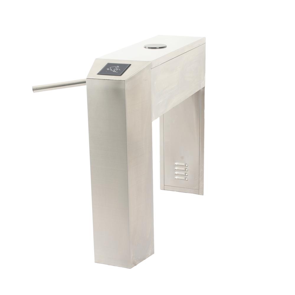Stainless Steel Industrial Turnstile / 5,000,000 Million Guaranteed / Bi-directional / Space for Proximity Reader