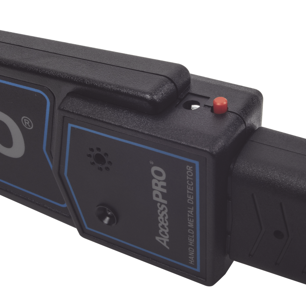 Portable Metal Detector for Small Objects / IP31 Protection / LED Indicator / Simultaneous Vibration and Audible Alarm / For Detailed Inspection