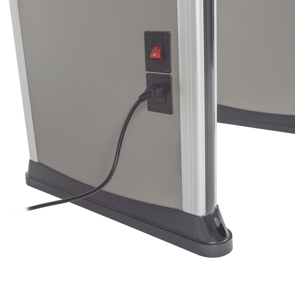 6-Zone Metal Detector/ Indoor Use/ Alarm and People Counter