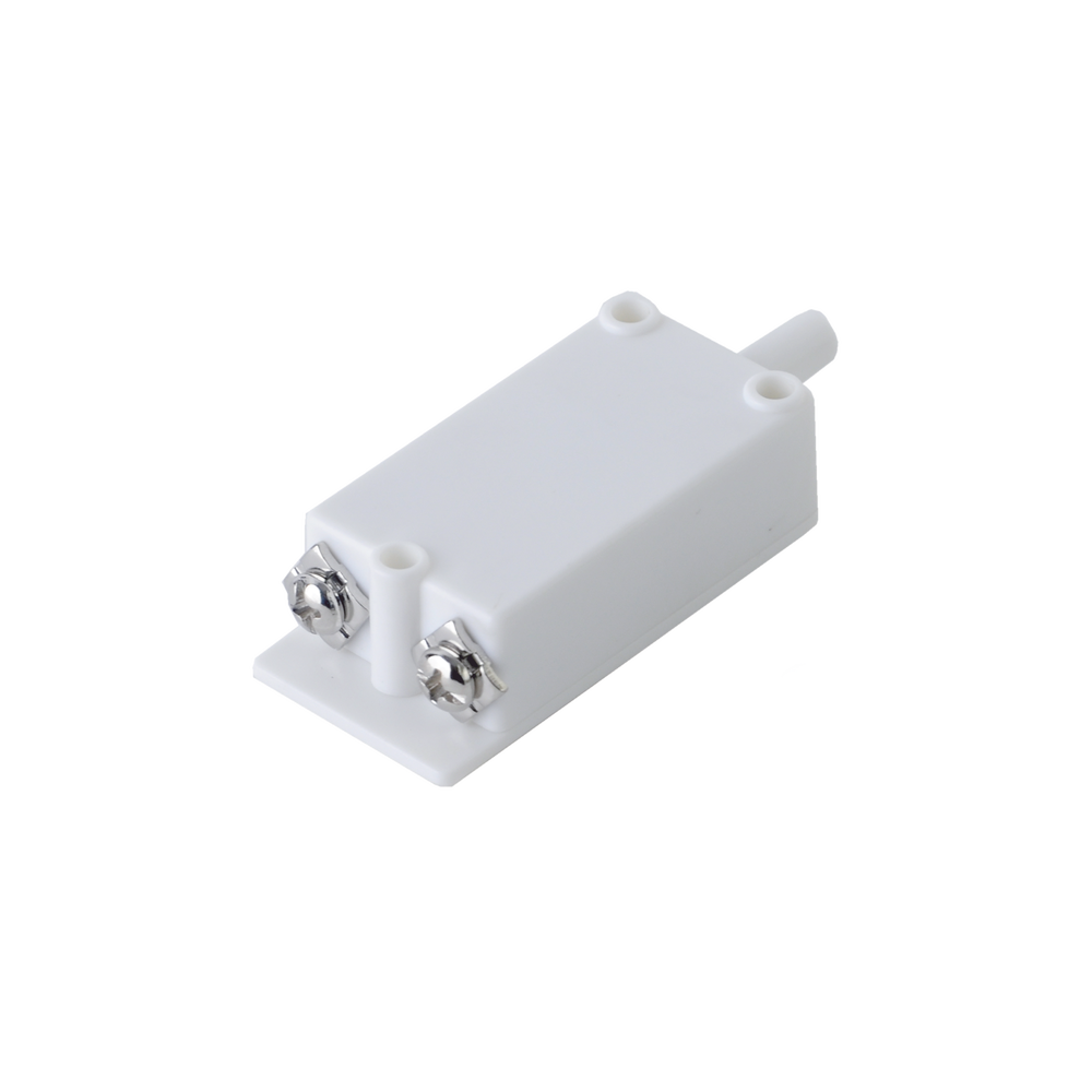 Switch Tamper para Gabinetes, Color Blanco, Circuito Abierto