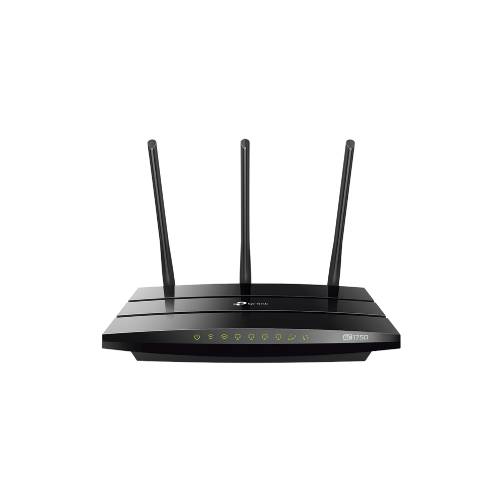 AC 1750 Dual Band Wireless Router 1 10/100/1000 Mbps WAN port and 4 10/100/1000 Mbps LAN ports, 1 USB 2.0 port