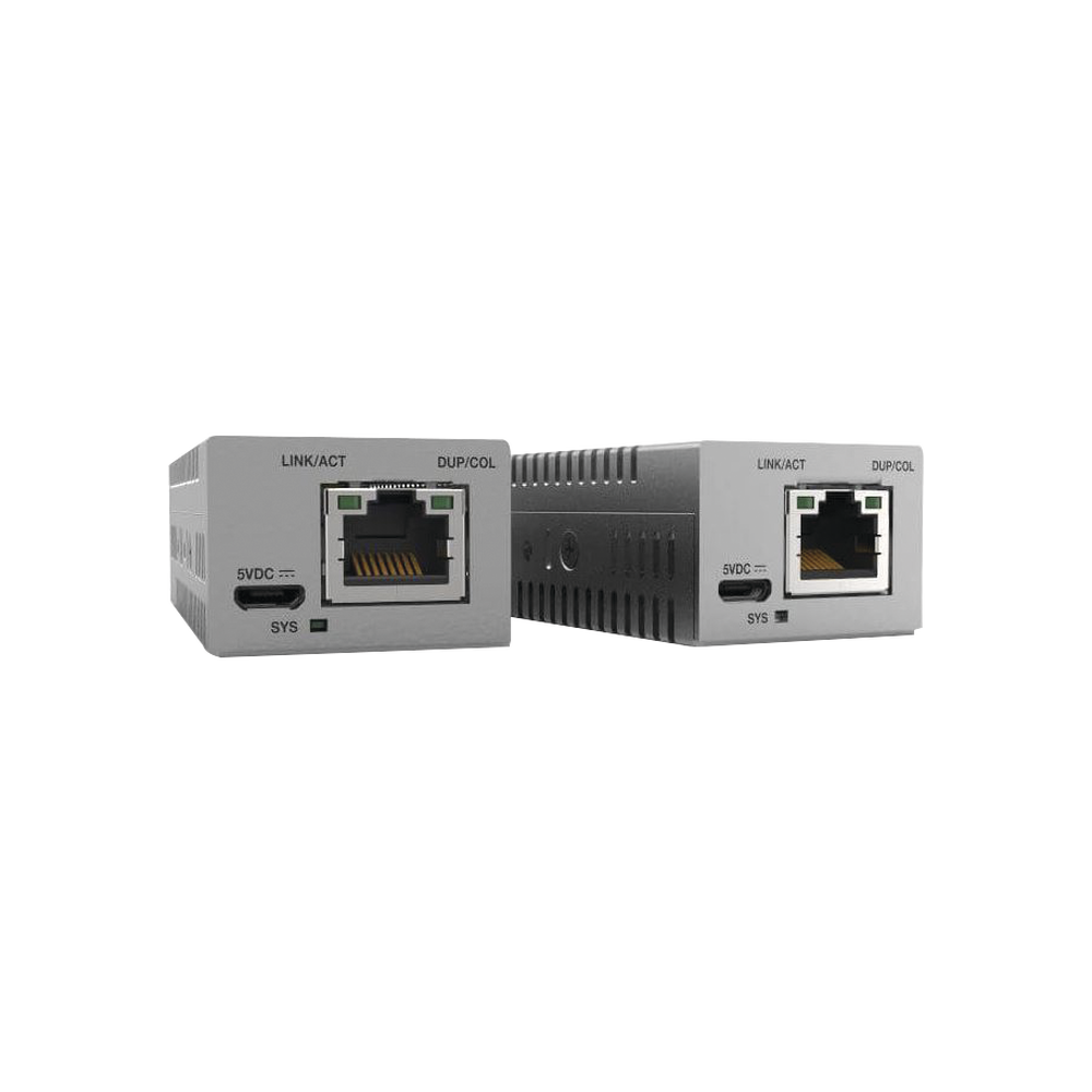 Gigabit Ethernet to Fiber Optic Media Converter LC Connector, Multimode (MMF)