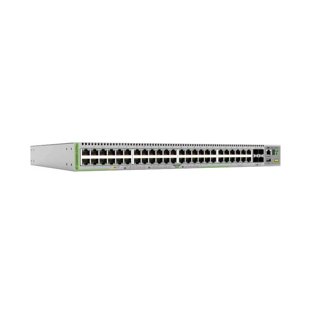 SWITCH L3, STACKABLE, 40 X 1000-T POE+, 8 X 100M/1/2.5/5G-T POE+, 4 X SFP+, PSU FIJA