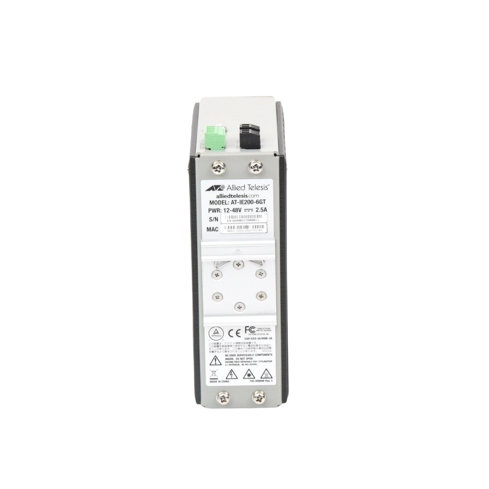4-Port 10/100/1000 Mbps Layer 2 Managed Industrial Switch + 2 SFP Ports