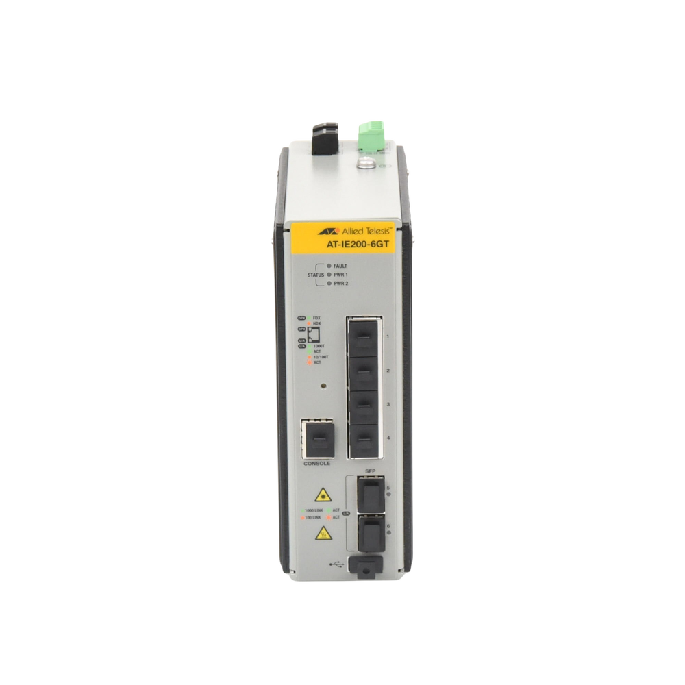 4-Port 10/100/1000 Mbps Layer 2 Managed Industrial Switch + 2 SFP Ports