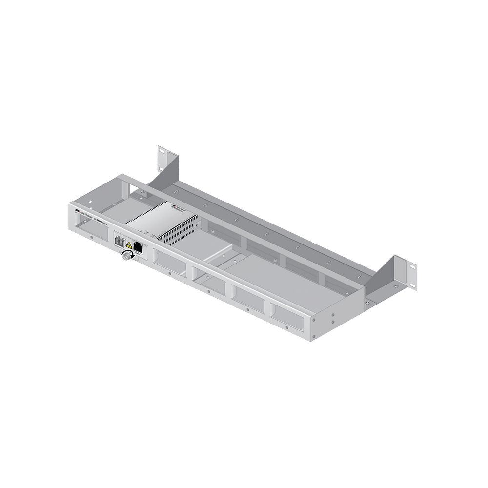 19" rackmount tray for up to six MMC series media converters