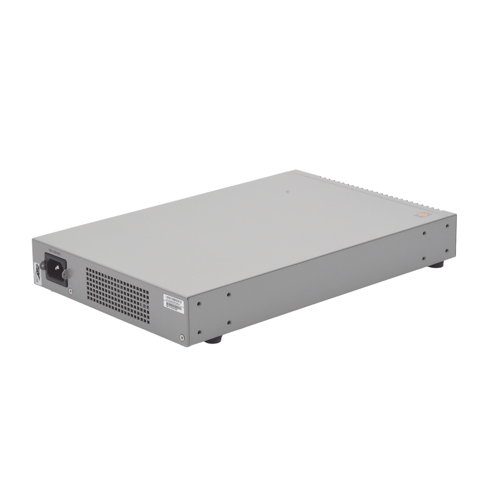 Switch Capa 3 Stackeable 10 Gigabit , 12 puertos 100/1000/10G Base-T (RJ-45) y 4 puertos SFP/SFP+ 10G