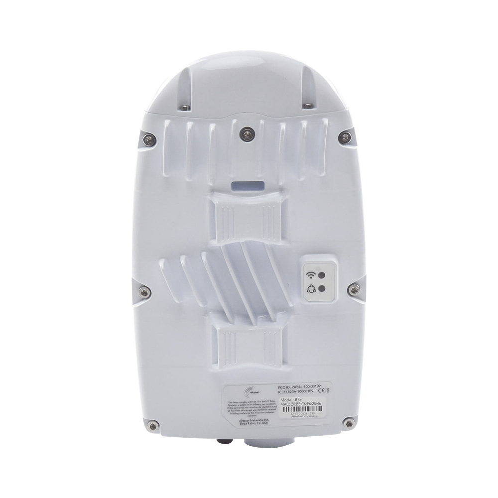 PTP Backhaul Radio, Integrated 8 dBi Antenna, 4X4 MIMO, 4.9 - 6.4 GHz, IP67, Speed up to 1.5 Gbps, Automatic Adaptation to the Environment, Cloud Monitoring