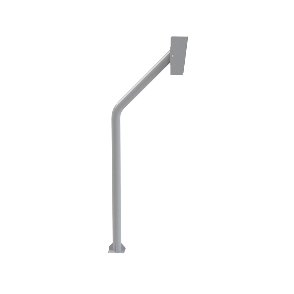 Tubular type base for RFID reader installation.