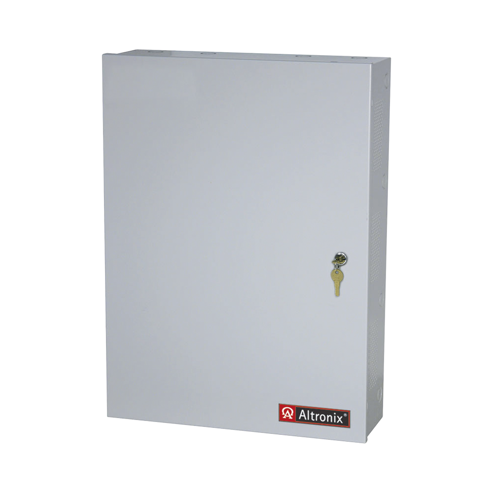 Gabinete, 26 "de alto x 19" de ancho x 6.25 "de profundidad, gris, calibre 19, interior, con capacidad de batería de respaldo