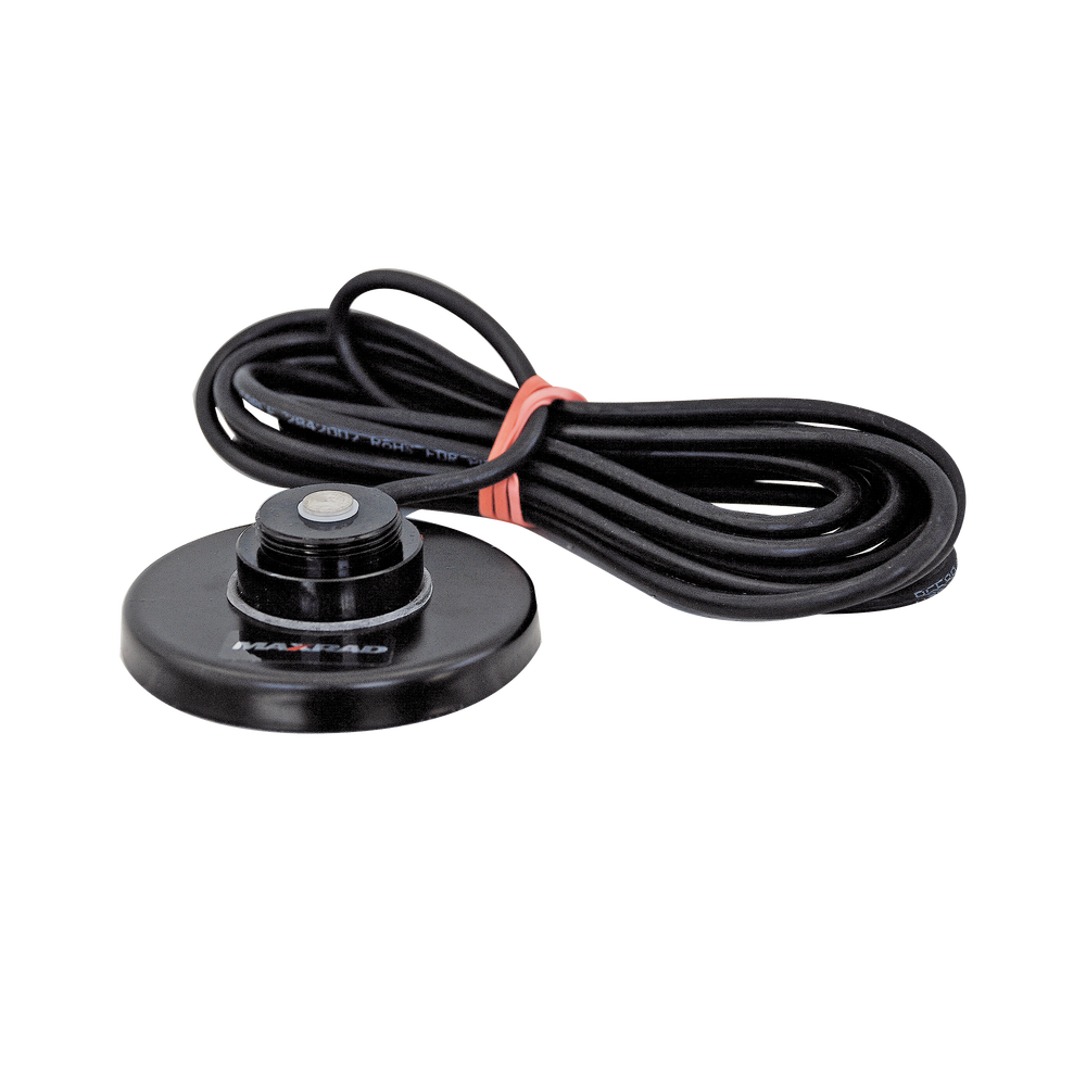 Montaje Magnético para Antenas de 3/4" (NMO), 3.5 m de Cable RG58U (sin conector).