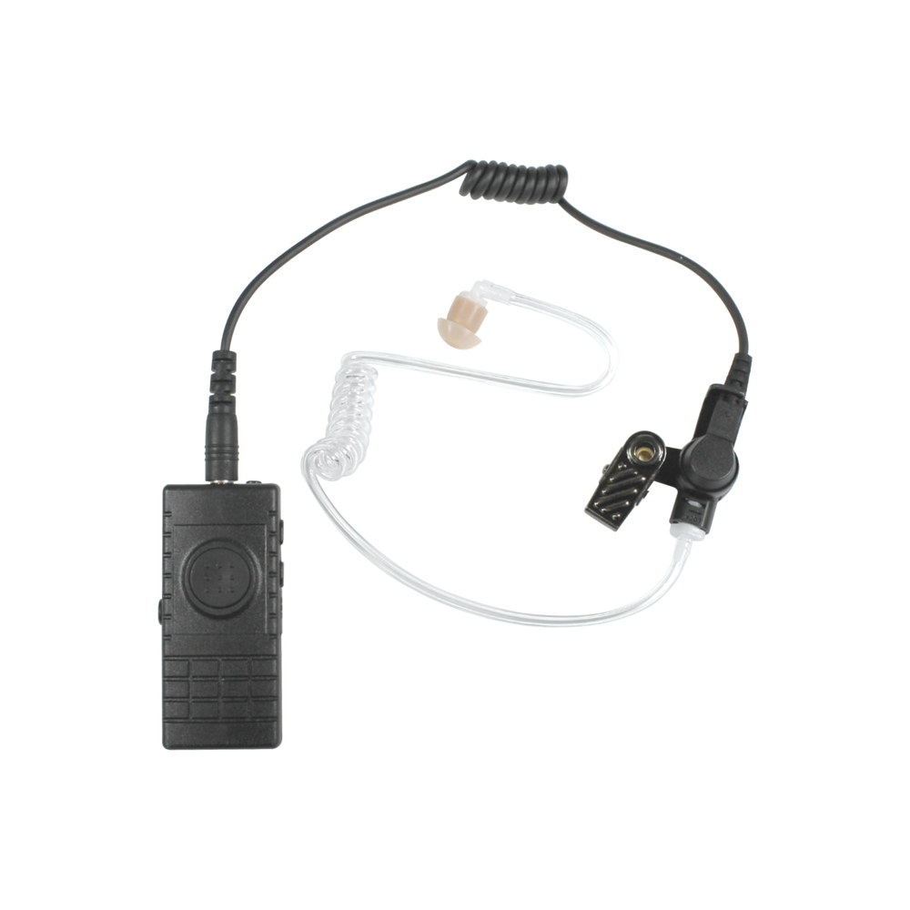 PTT Bluetooth con tubo acústico para radios HYT con Bluetooth interconstruido, incluye cargador USB.