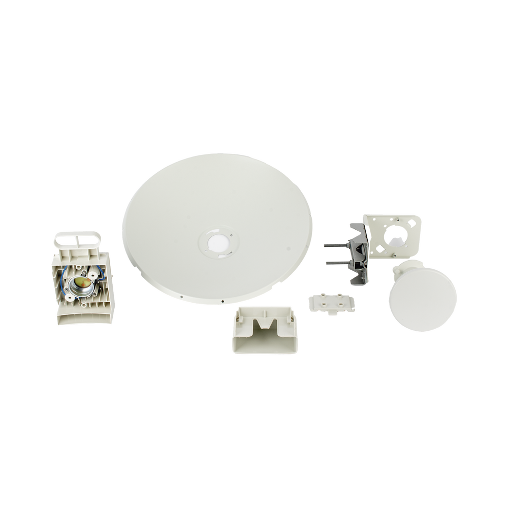 25 dBi Dish Antenna / 5.150 to 7.125 GHz Frequency Range / 2X2 MIMO / IP67 Harsh Climates