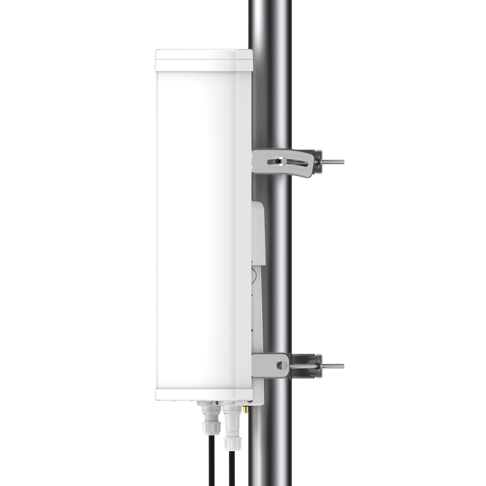 Antena sectorial de 90 grados, 18 dBi, 5.9-7.1 GHz, MU-MIMO 4x4, incluye kit de montaje para EPMP4600