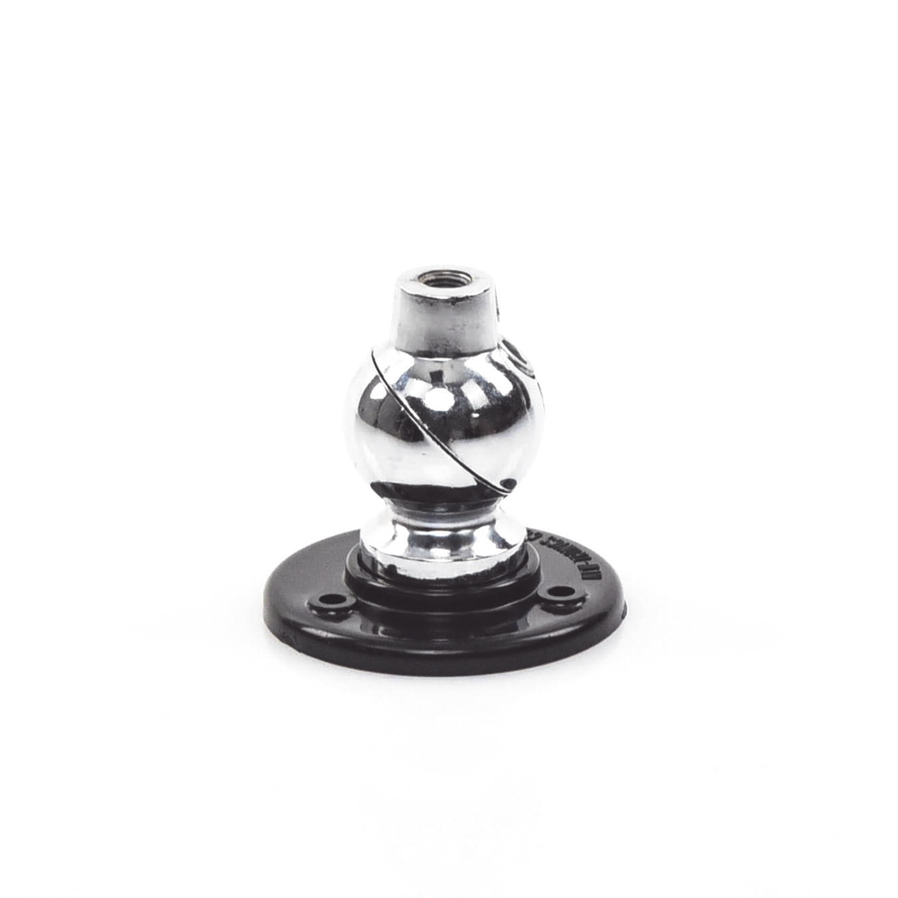 Chrome ball mount for 3/8 x 24 antennas