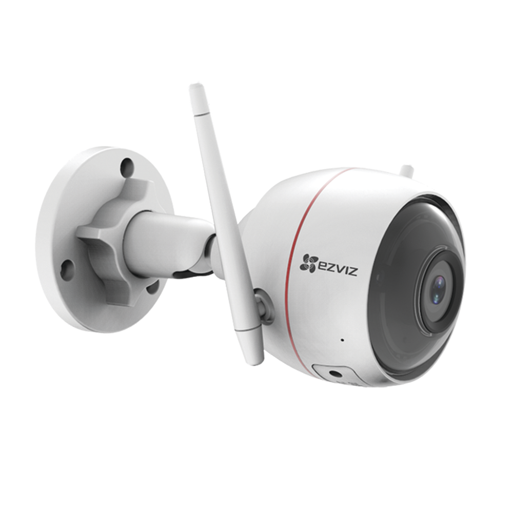 Bala IP 2 Megapíxel / Wi-Fi / Audio de Dos Vías / Sirena (Alerta al Intruso) / Luz Blanca / Ranura para Memoria / Uso en Exterior.