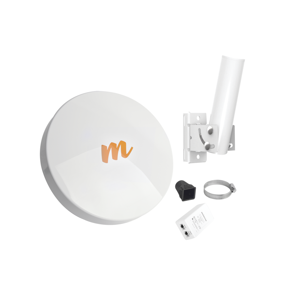 MU-MIMO CPE subscriber up to 500+ Mbps, 4.9 - 6.2 GHz, 20 dBi Antenna, IP 67, Gigabit Port, For Point-to-Multipoint links