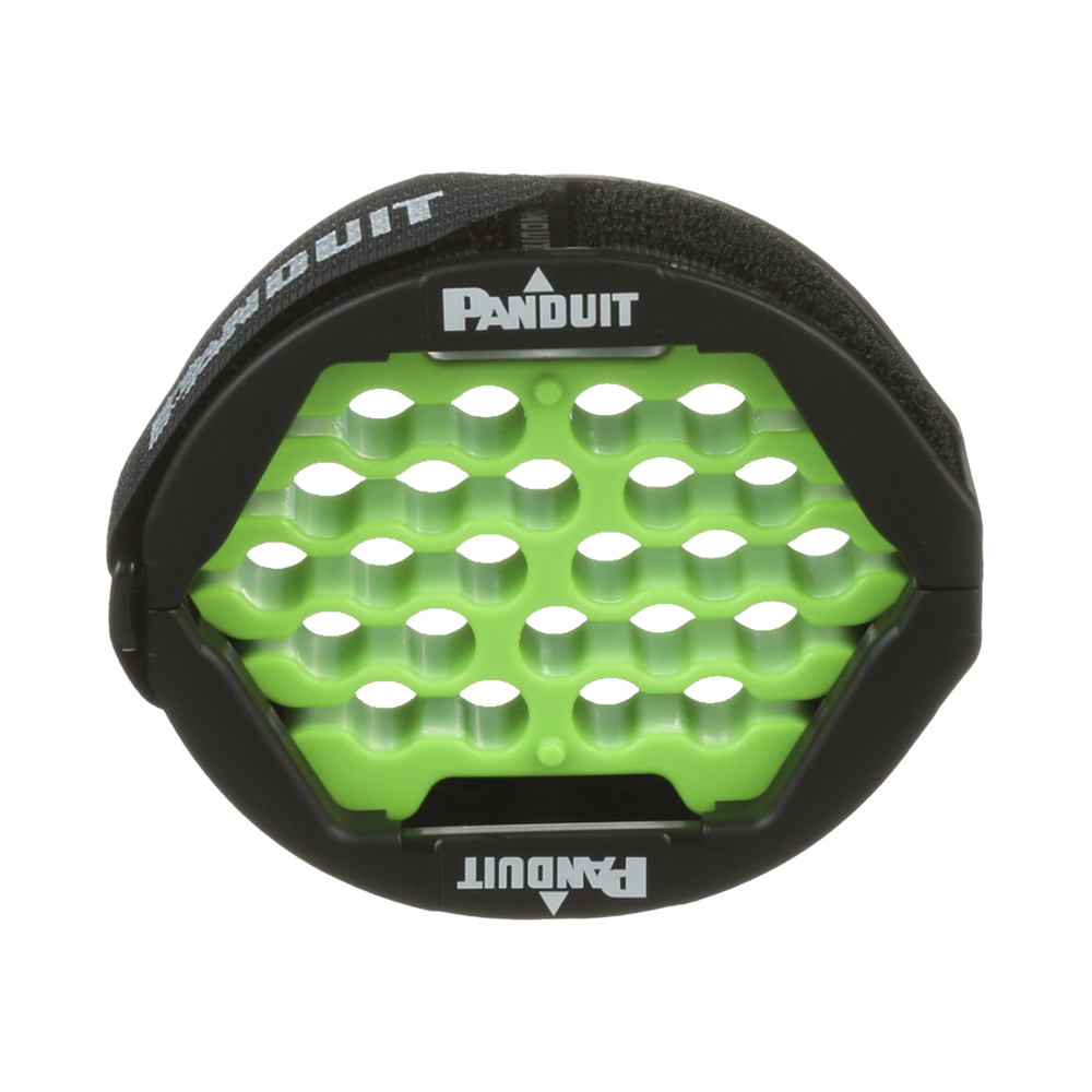 Herramienta Para Peinado y Organización de Cables, Incluye Organizador Verde para Diámetros de Cables de 4.6 a 6.3 mm y Amarillo Para 5.9 a 7.9 mm