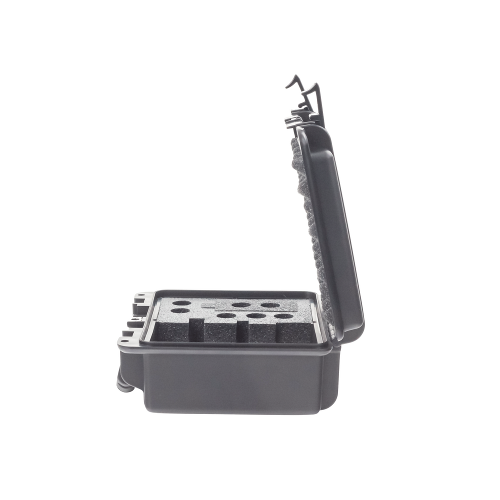 Estuche Portátil de Transporte para Wattmetros Thruline® BIRD, 5 Elementos y 1 Terminal Pequeña.