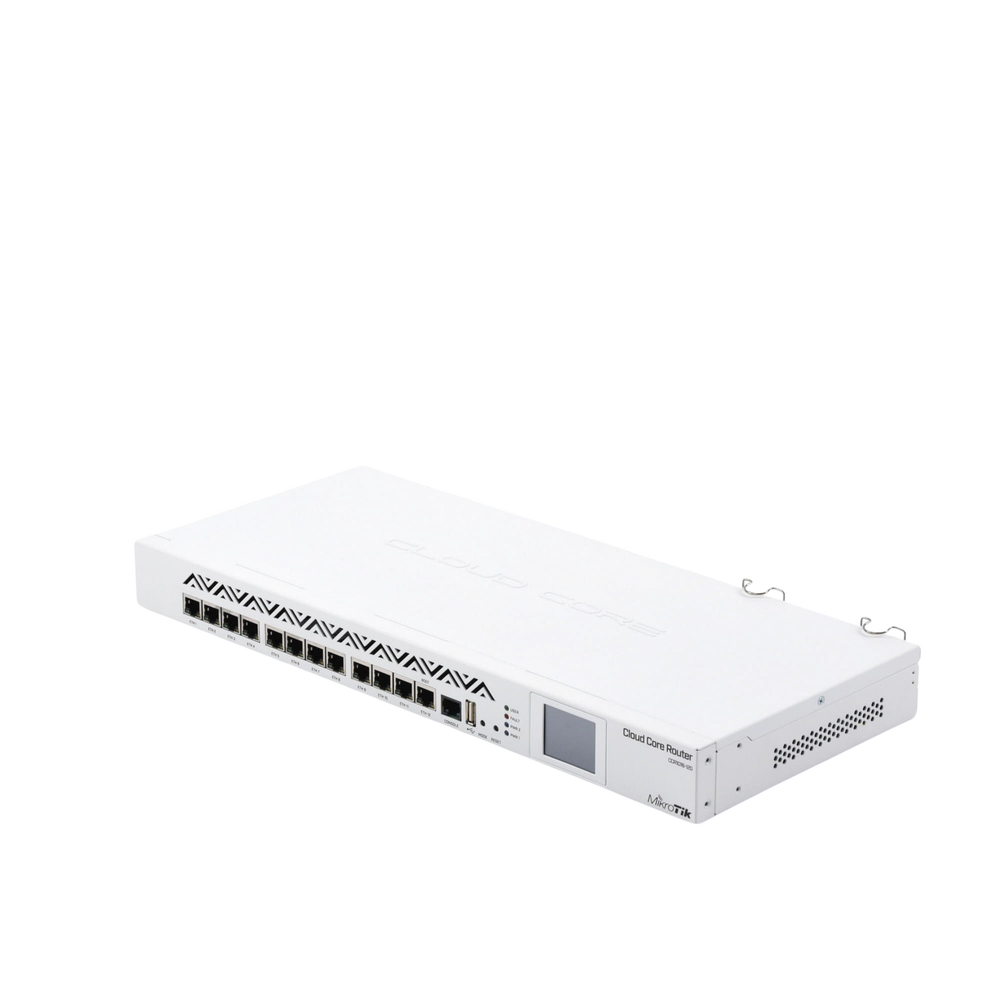 Cloud Core Router, 16 Core CPU, 17.8Mpps/12Gbps Throughput, 12 Gigabit Ethernet Ports, 2 GB Memory